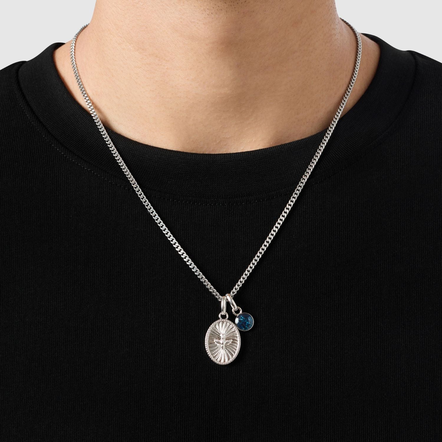 SAINT CREST Men’s Pendant Chain