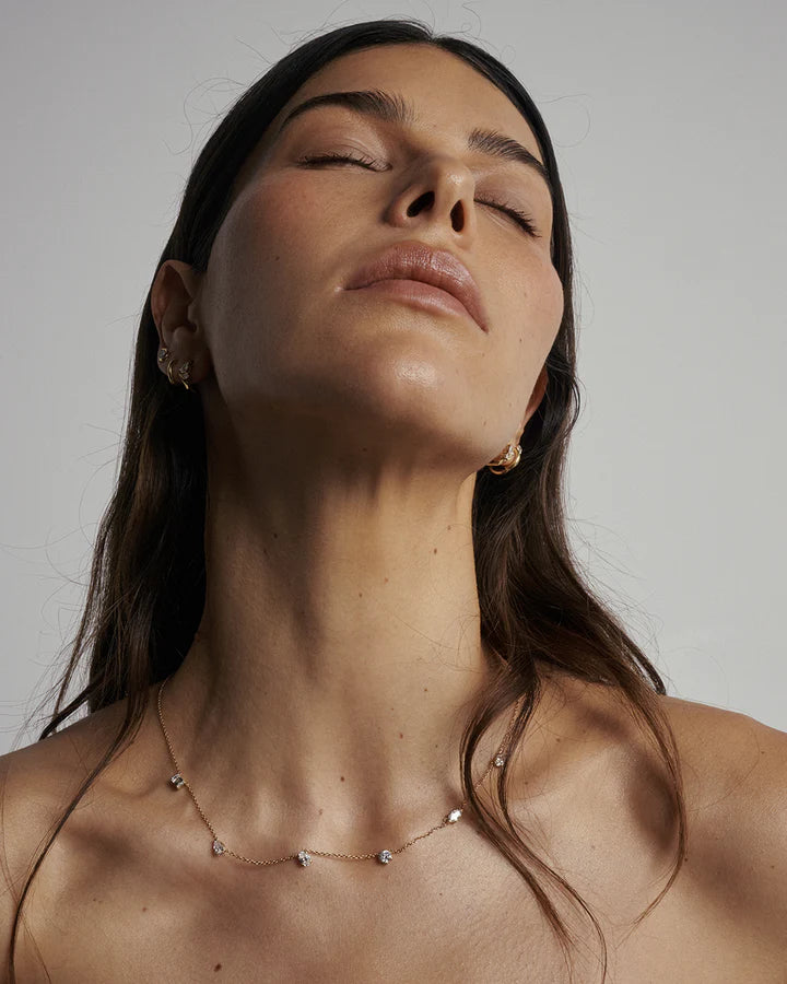 Chloe Dewdrop Sterling Silver Necklace