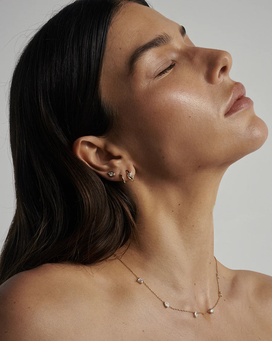 Chloe Dewdrop Sterling Silver Necklace