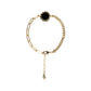 Midnight Elegance 18k Gold Plated Bracelet