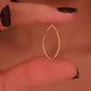 Chic Crossed Hoop Earrings for Women