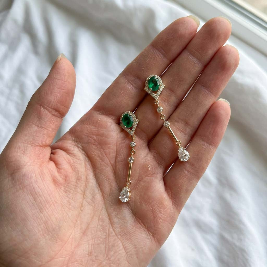 Verdelle Drop Earrings