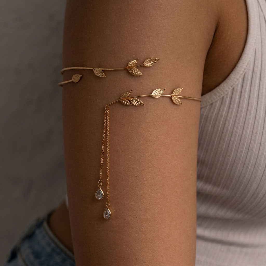 Ivy Cascade Arm Cuff