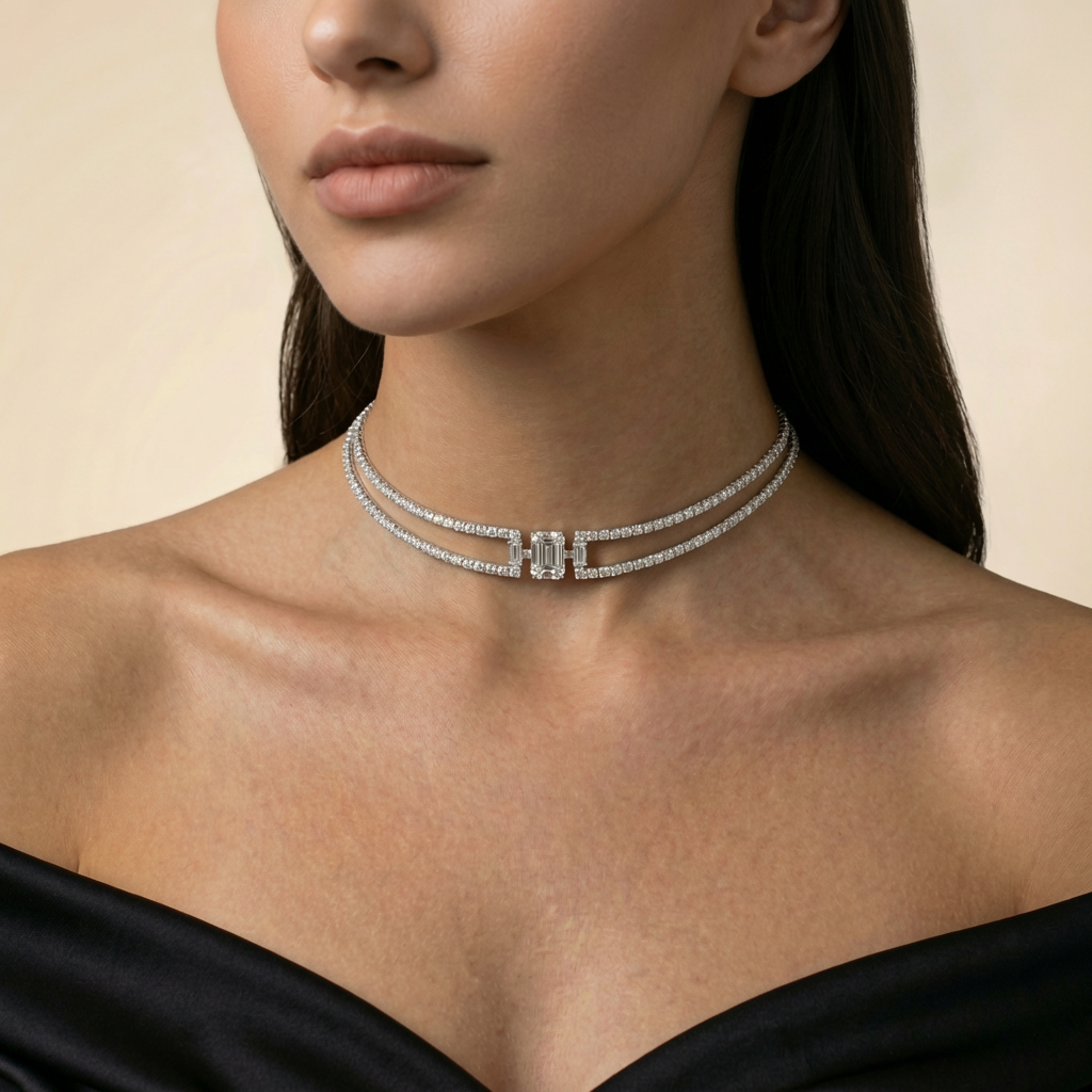 Opaline Prism Choker