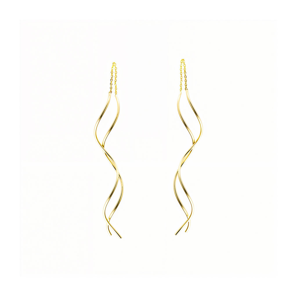 Sia Twisted tassel Earrings