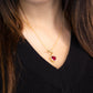 Lev Heart-Shaped Valentine Necklace