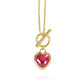 Lev Heart-Shaped Valentine Necklace