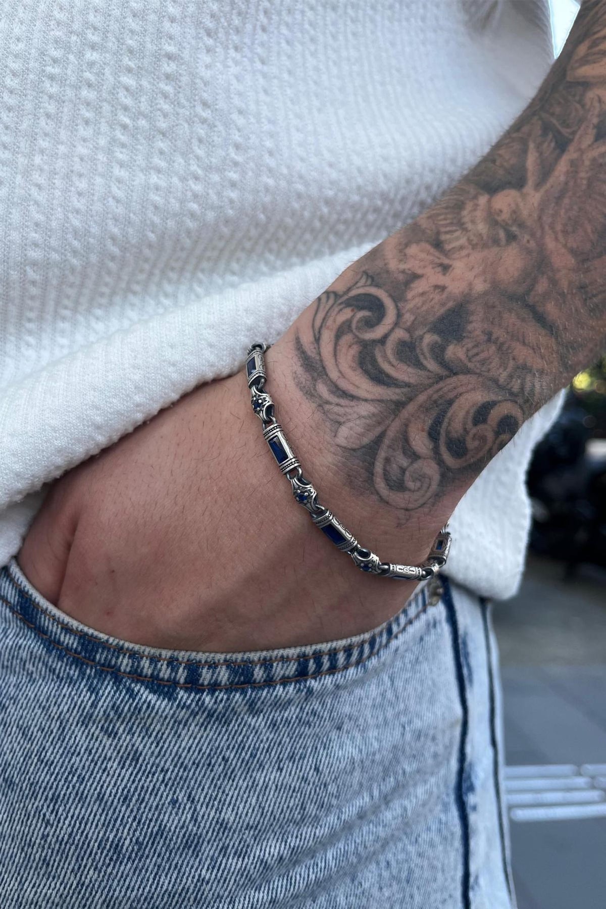 Noxen Cobalt Relic Bracelet