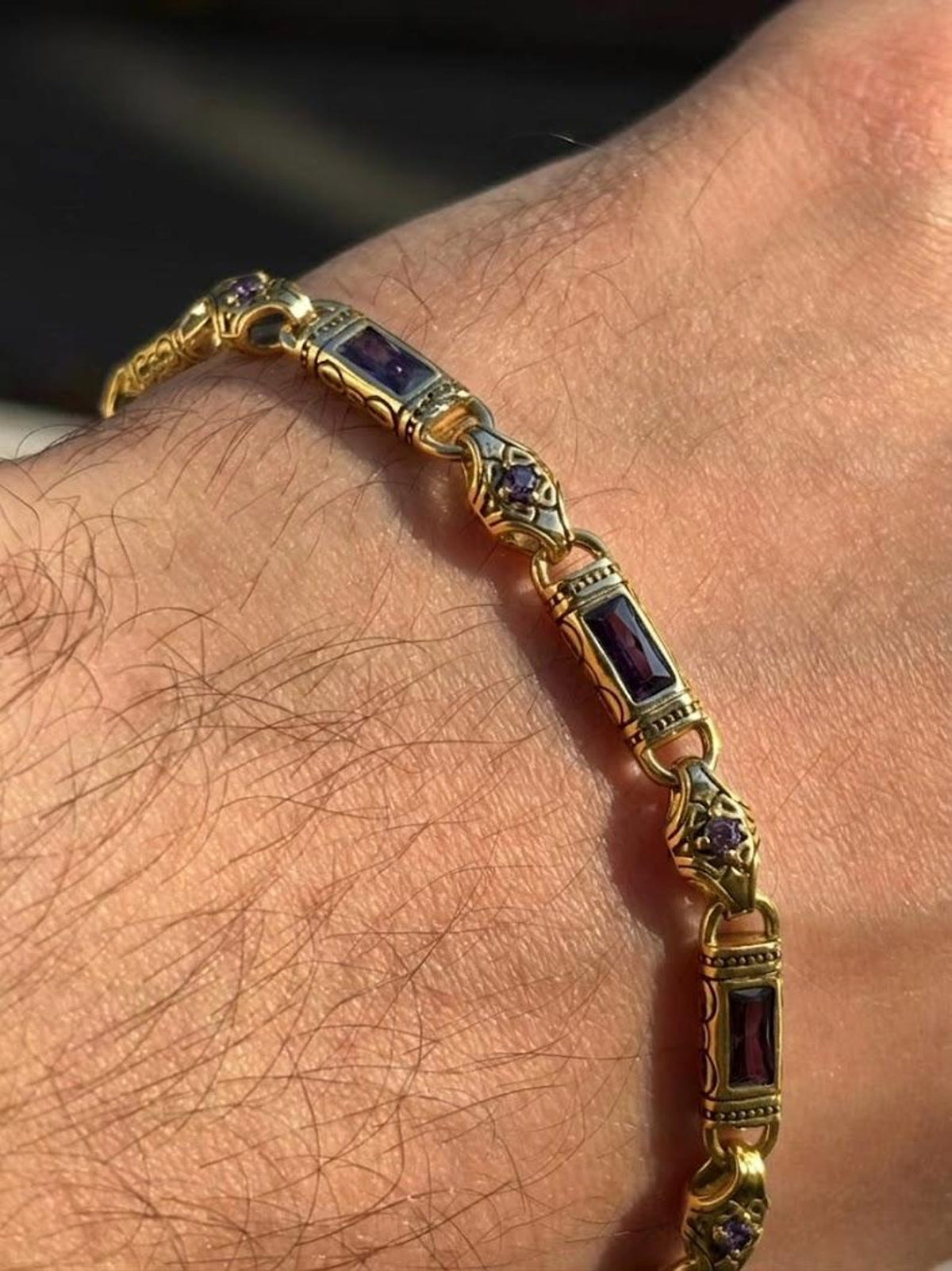 Varell Crimson Relic Bracelet
