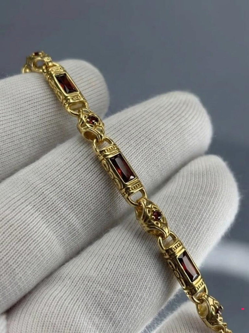 Varell Crimson Relic Bracelet