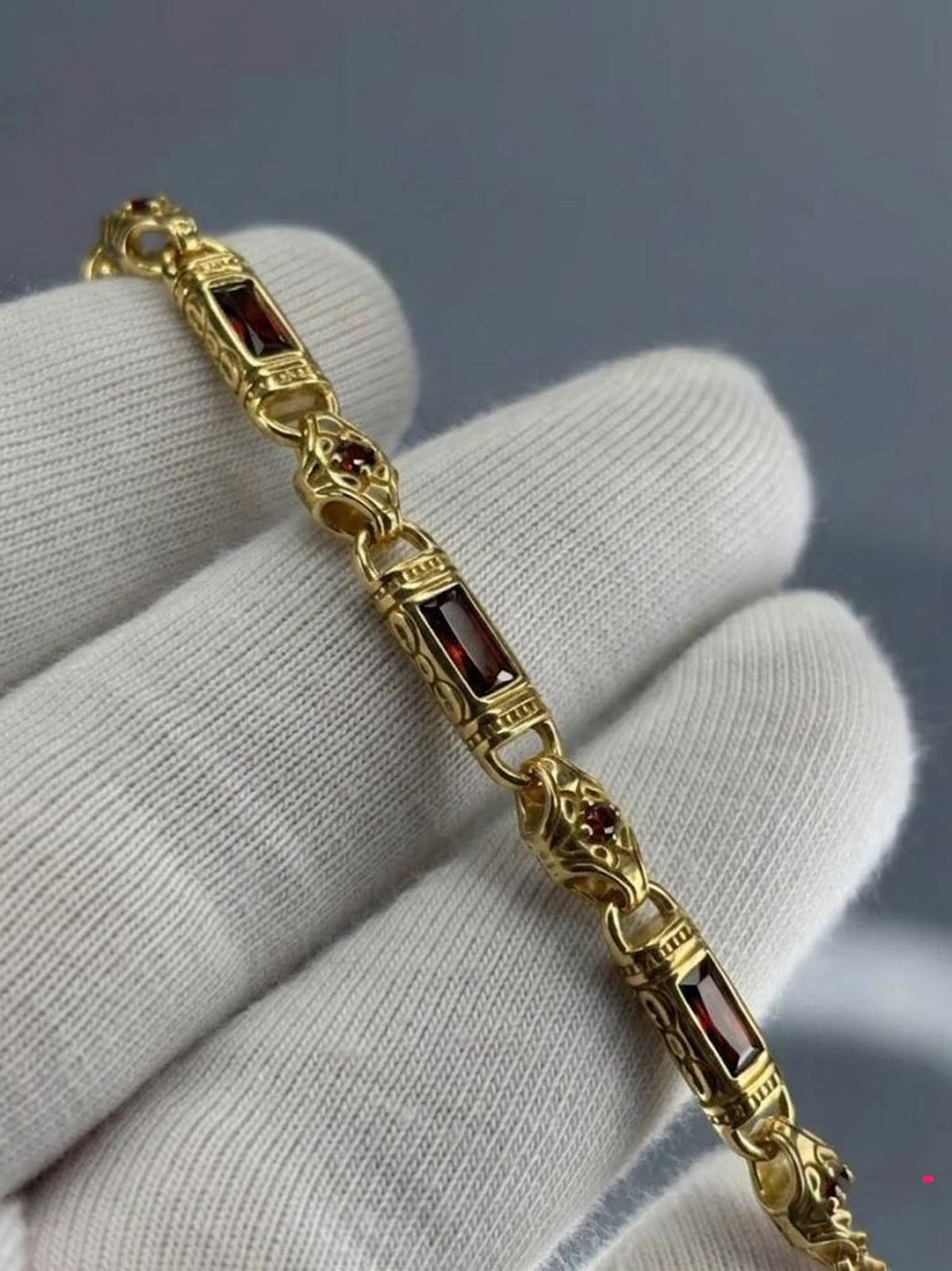 Varell Crimson Relic Bracelet