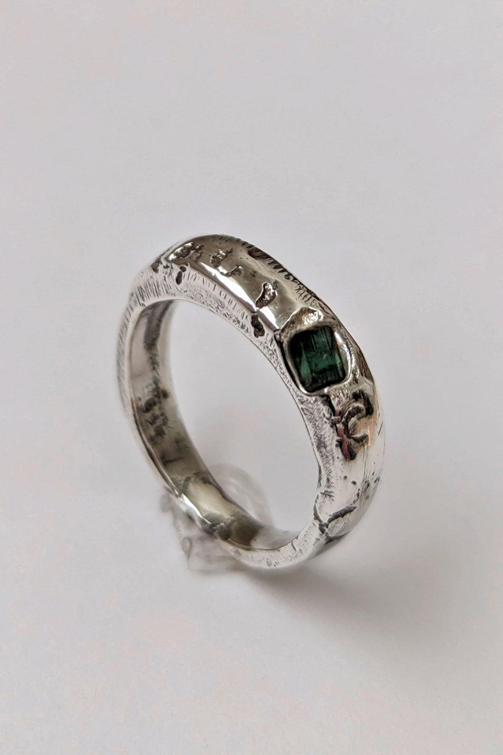 Verdan Relic Sterling Silver Ring