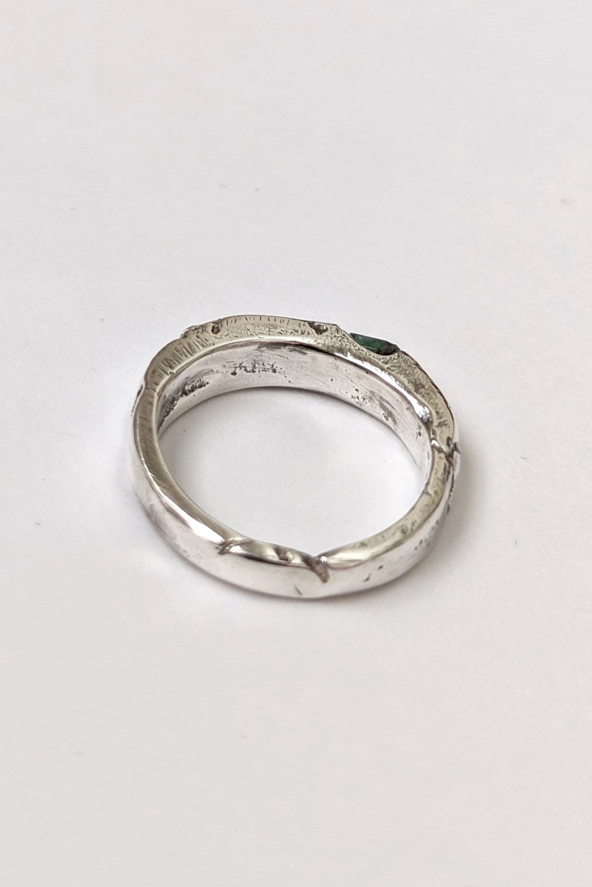 Verdan Relic Sterling Silver Ring