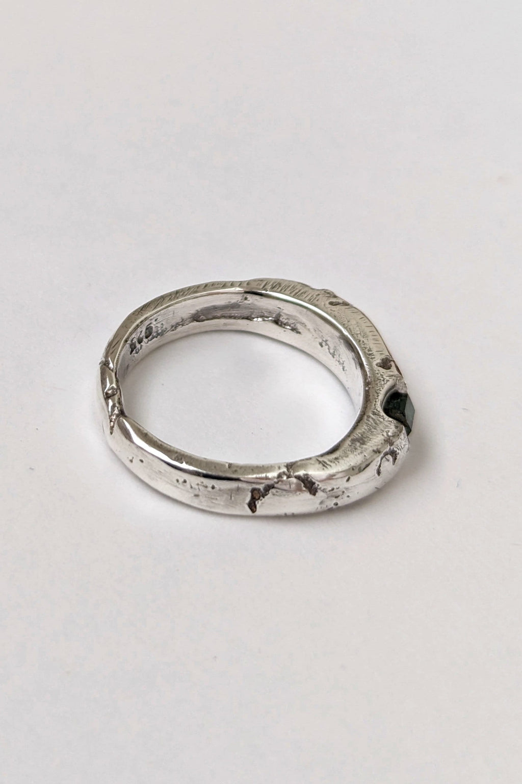 Verdan Relic Sterling Silver Ring