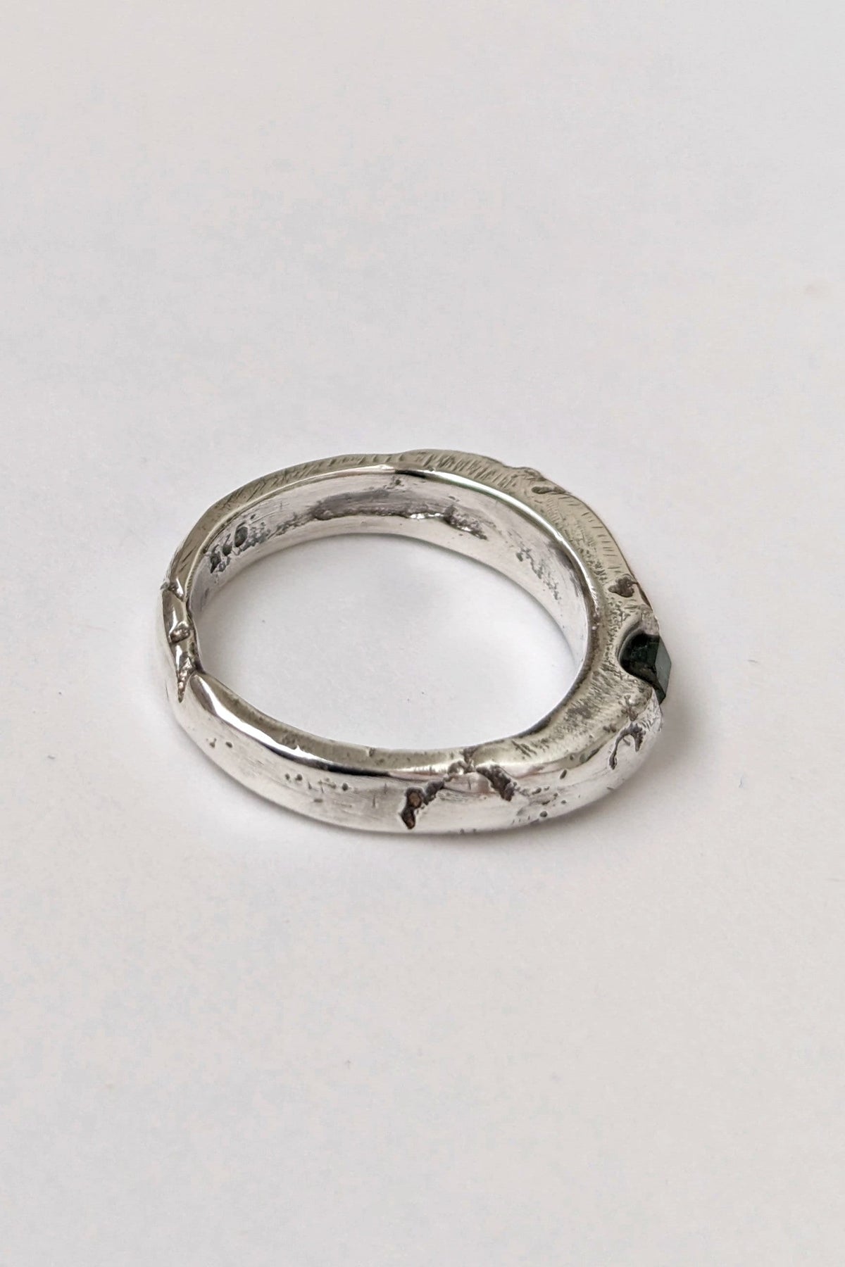 Verdan Relic Sterling Silver Ring