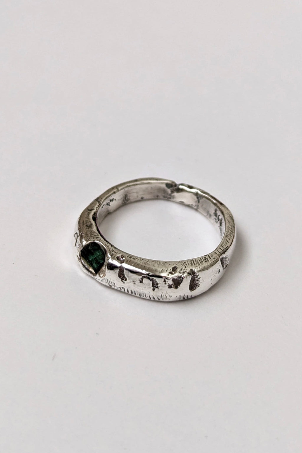 Verdan Relic Sterling Silver Ring