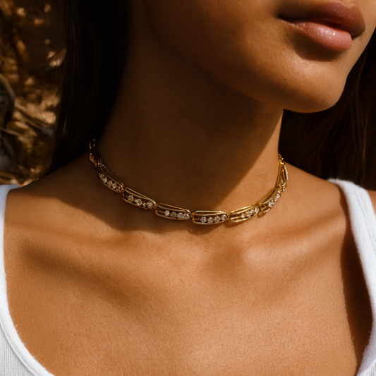 Celine Bold Link Choker