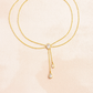 Elva Crystal Drop Choker