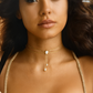 Elva Crystal Drop Choker