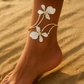 Zuri Emerald Bloom Anklet