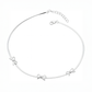 Kaia Silver Bow Charm Set