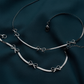 Kaia Silver Bow Charm Set