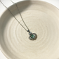Nira Aqua Shell Pendant Necklace