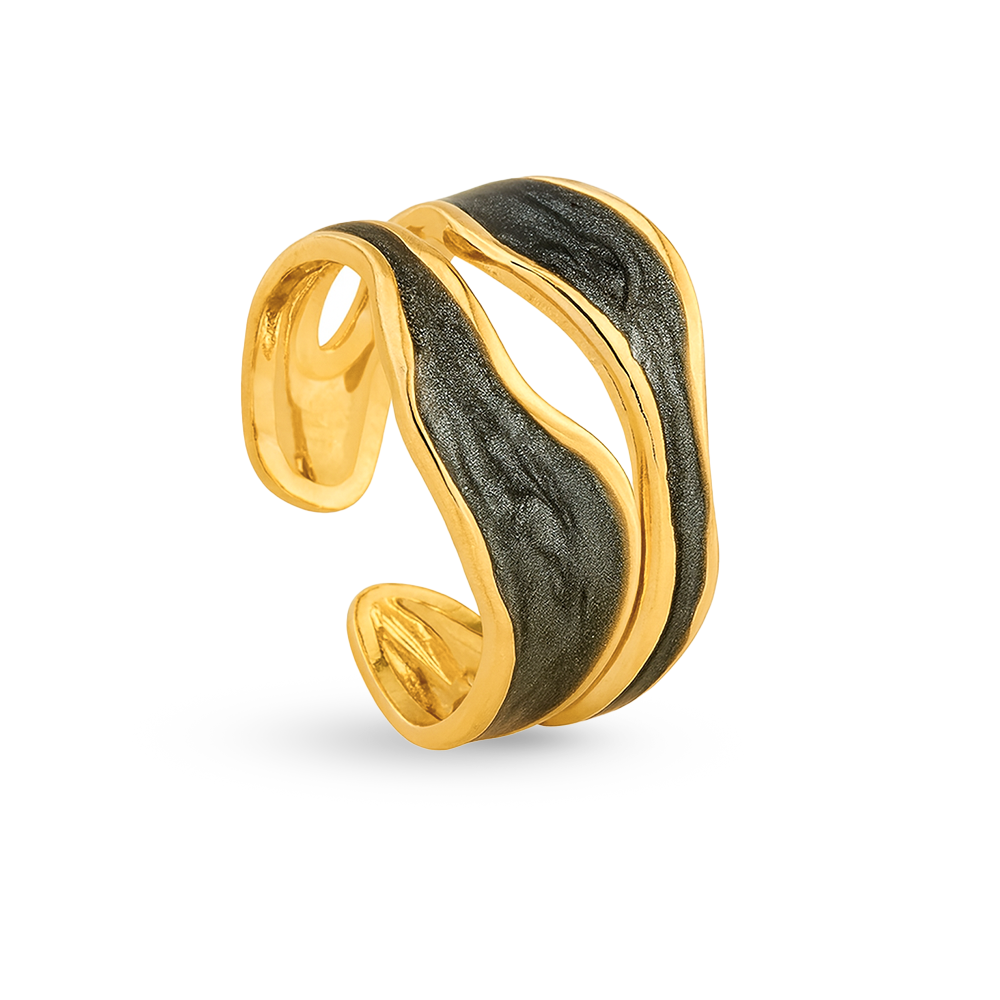 Elva Midnight Rings Set
