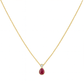 Nomi Scarlet Drop Necklace