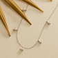 Mira Pink Butterfly Necklace