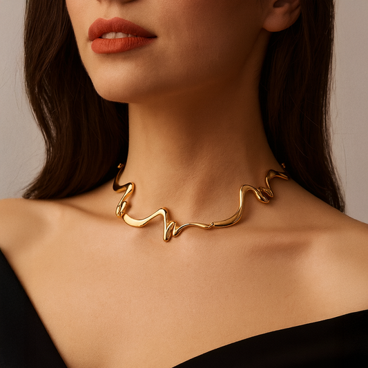 Veda Liquid Gold Choker