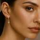 Starlit Curve Earring