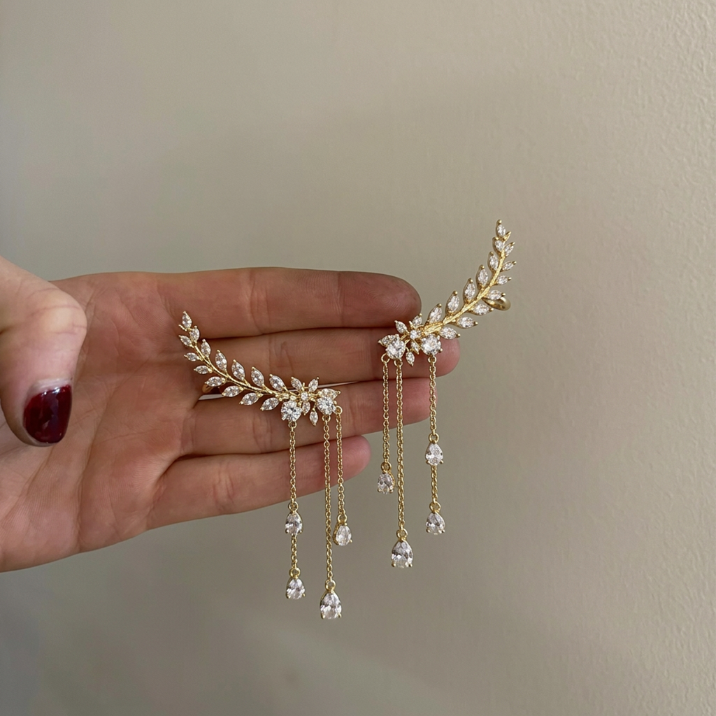 Sylvae Drape Ear Climber