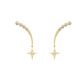 Starlit Curve Earring