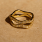 Wave Baguette Band Ring