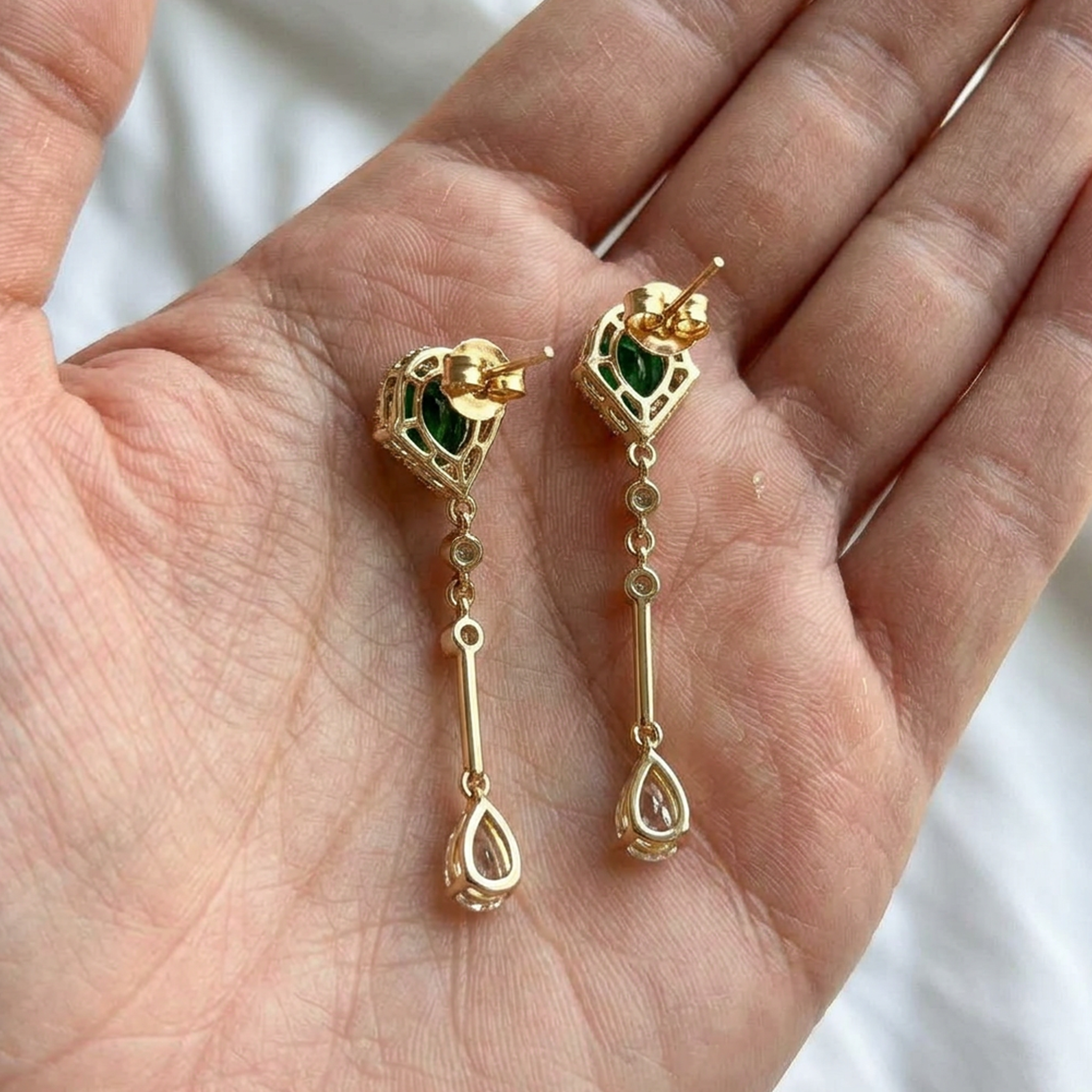 Verdelle Drop Earrings