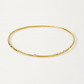 Golden Line Zircone Choker