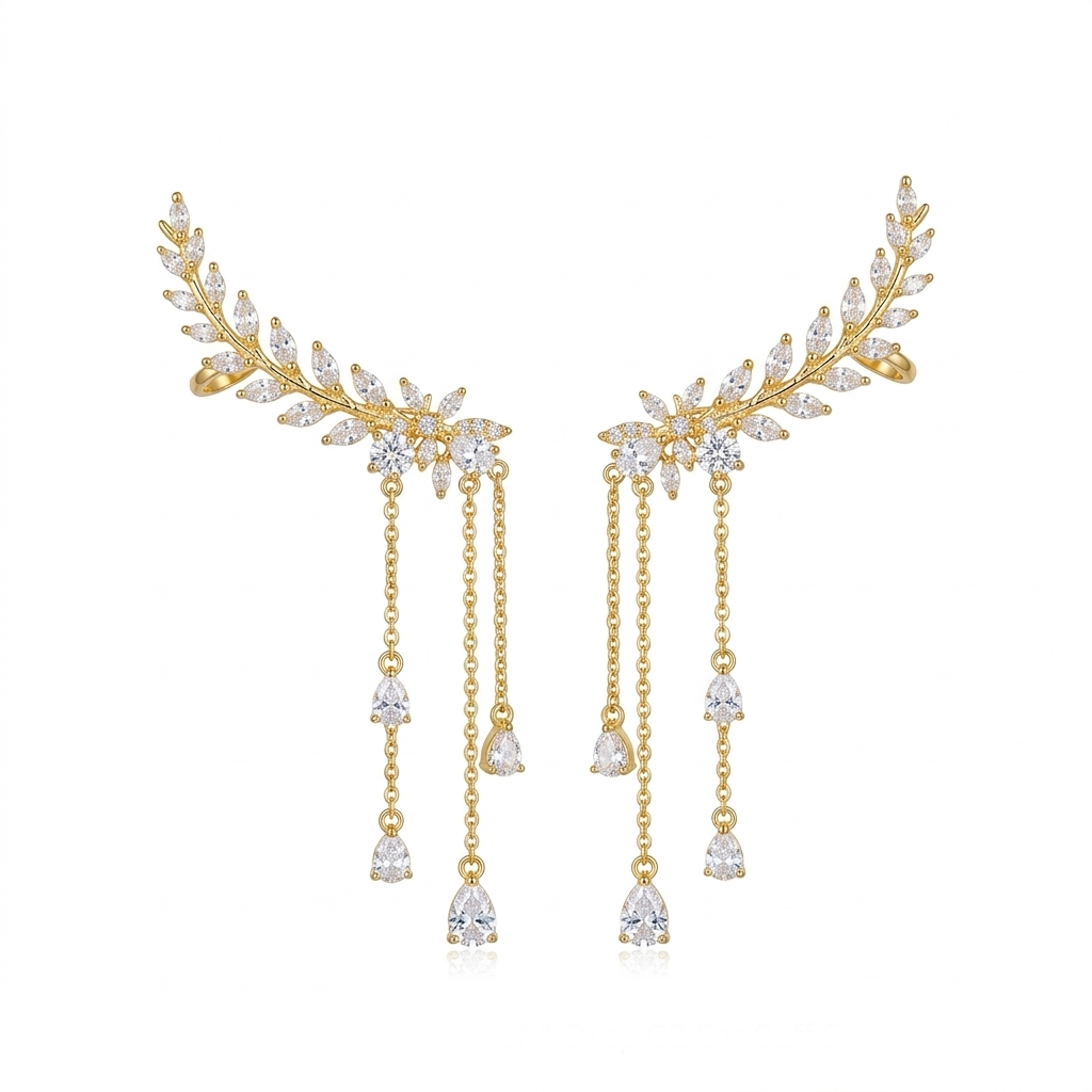 Sylvae Drape Ear Climber