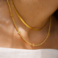 Elaria Set of Necklace & Bracelet Duo with Floral Charms