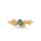 Isla Green Petal Ring