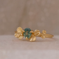 Isla Green Petal Ring