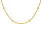 Elaria Set of Necklace & Bracelet Duo with Floral Charms