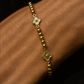 Elaria Set of Necklace & Bracelet Duo with Floral Charms