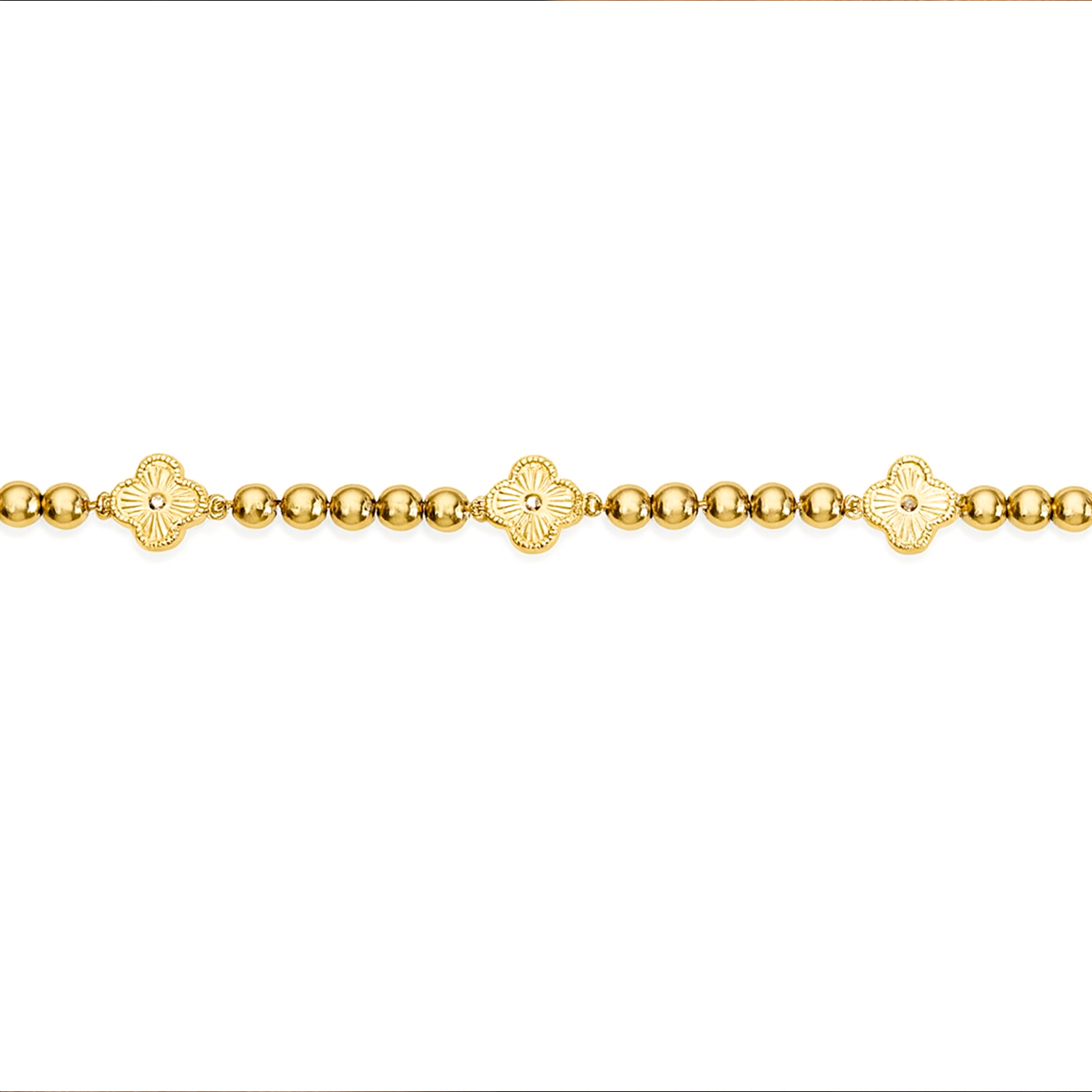 Elaria Set of Necklace & Bracelet Duo with Floral Charms