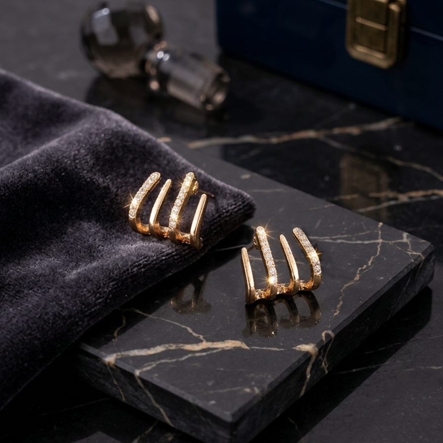 Lunaris Diamond Cuffs