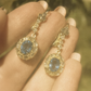 Astrid Midnight Blue Crystal Drop Earrings