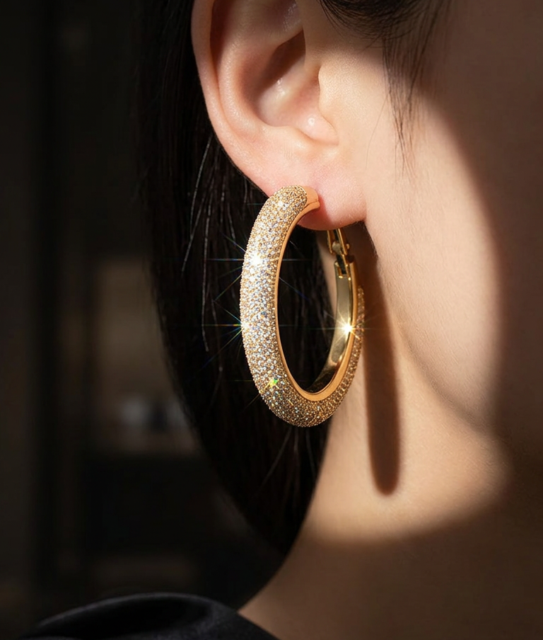 Virelle Lattice Hoops
