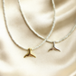 Nerina Mermaid Pearl Charm Necklace