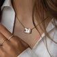 Clara Solitaire Necklace