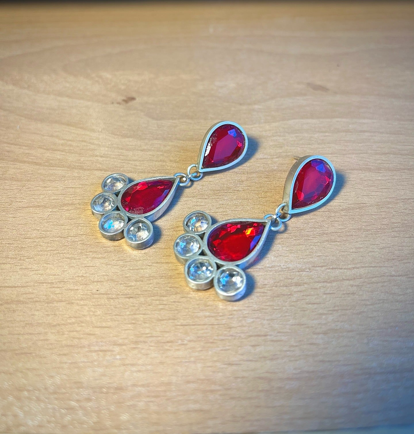 Sereen Ruby Drop Earrings